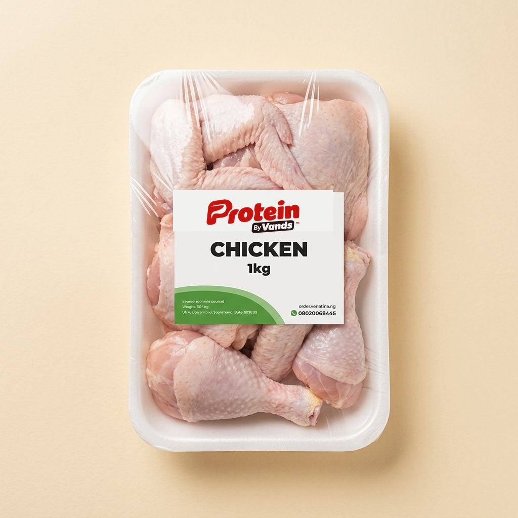 Protein by Vands 1kg Fresh Chicken Retail Pack